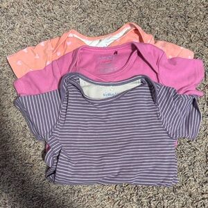 Magnetic Me Pink and Purple Kids Short Sleeve Tees